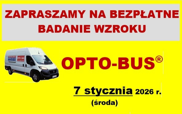 Zdjęcie do Bezpłatne badanie wzroku w Sośnie &ndash; OPTO-BUS&reg;