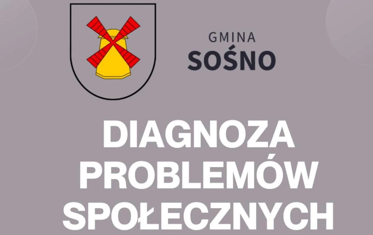 Zdjęcie do Diagnoza problem&oacute;w społecznych na terenie Gminy Sośno
