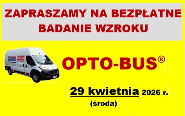 Zdjęcie do Bezpłatne badanie wzroku w Sośnie &ndash; 29 kwietnia 2026 r.